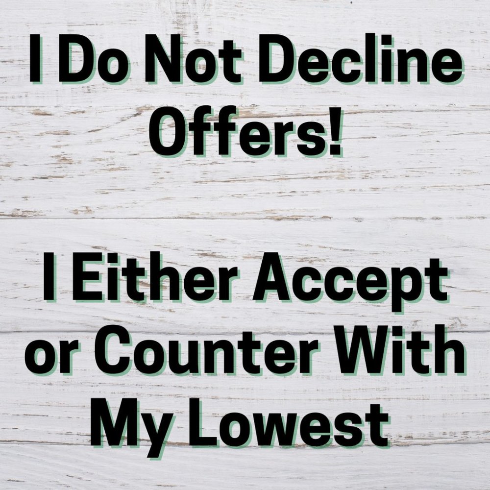 See something you like? Make an offer!!
